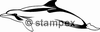 Taucherstempel Motiv 3309 - Delphin