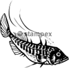 Taucherstempel Motiv 3076 - Fische
