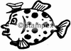 diving stamps motif 2013 - Pufferfish/Blowfish