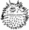 diving stamps motif 3202 - Pufferfish/Blowfish