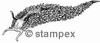 Le tampon encreur motif 1005 - Nudibranche