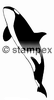 diving stamps motif 3853 - Orca
