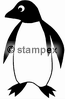 Le tampon encreur motif 7406 - Pingouin, Morse, Manchot