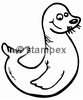 diving stamps motif 7459 - Penguin, Seal, Manatee