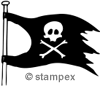 Le tampon encreur motif 5965 - Pirate