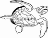 Taucherstempel Motiv 7552 - Schildkröte