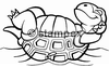 Taucherstempel Motiv 7553 - Schildkröte