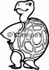 Taucherstempel Motiv 7556 - Schildkröte
