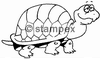 Taucherstempel Motiv 7561 - Schildkröte