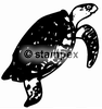 Taucherstempel Motiv 7562 - Schildkröte