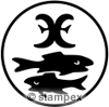 Taucherstempel Motiv 7803 - Sternzeichen, Tierkreiszeichen