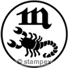 Taucherstempel Motiv 7811 - Sternzeichen, Tierkreiszeichen
